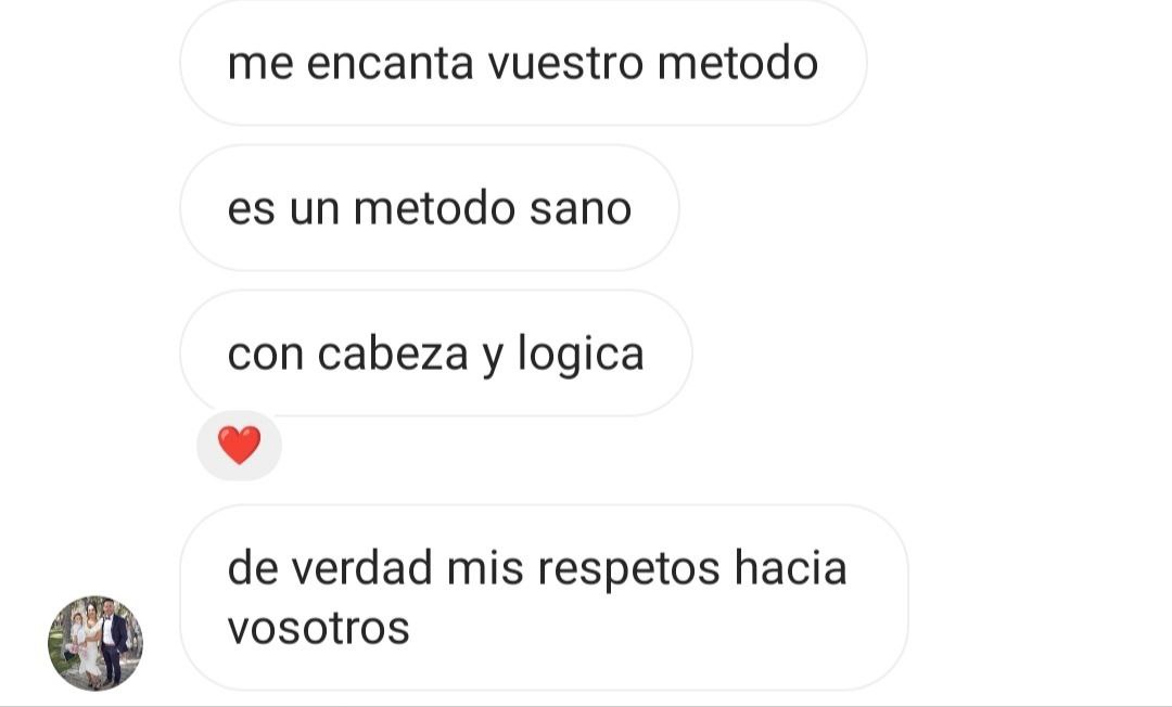 Opinión sobre un método sano, con cabeza y lógica