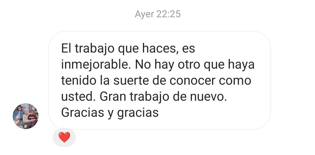 Opinión sobre la calidad del trabajo